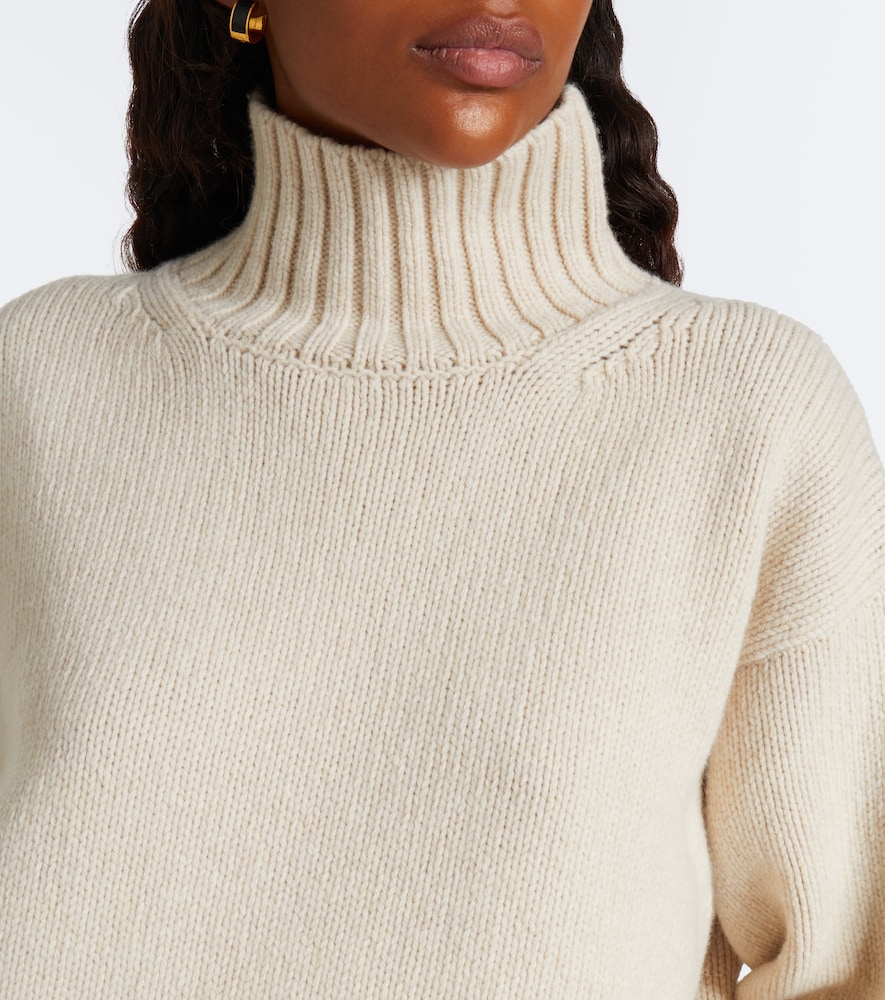 Róhe Wool And Cashmere Turtleneck Sweater