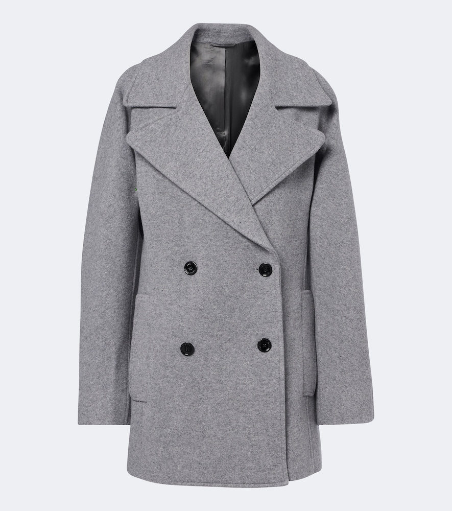 Peacoat aus einem Woll- und Kaschmirgemisch