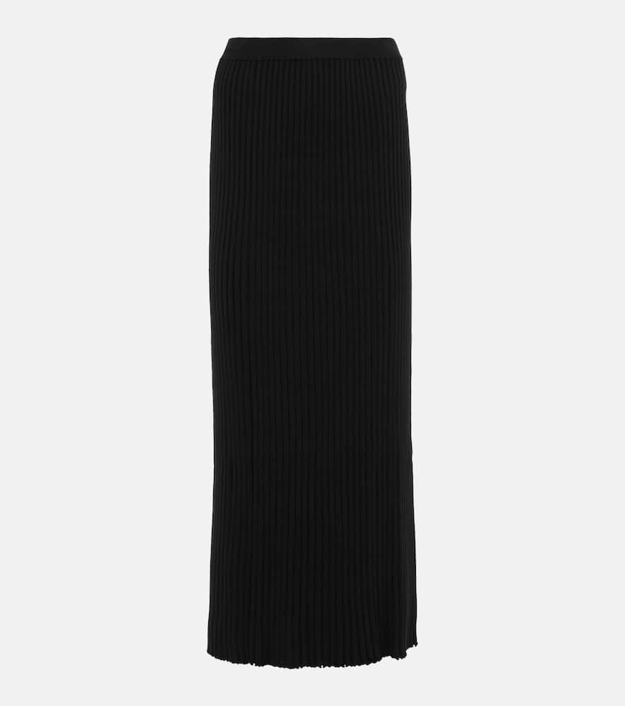 Gabriela Hearst Tereja wool and silk midi skirt