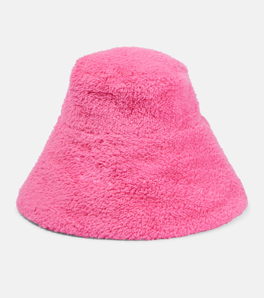Ruslan Baginskiy Faux fur bucket hat
