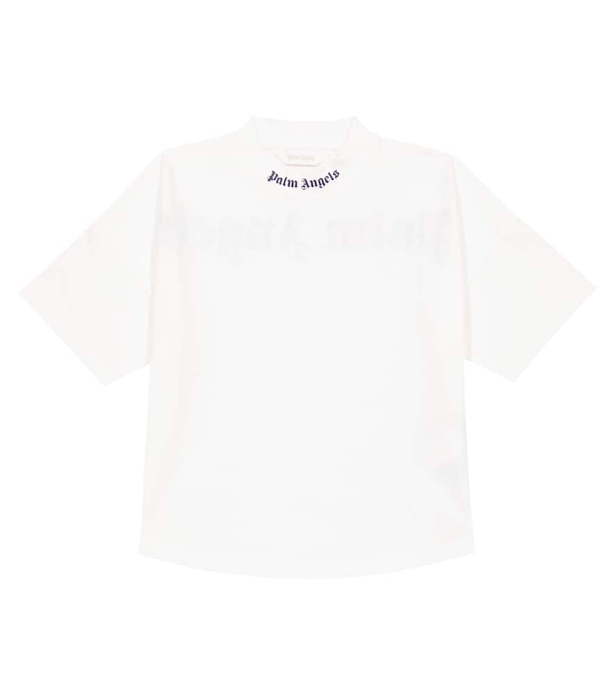 Palm Angels Kids Logo cotton T-shirt