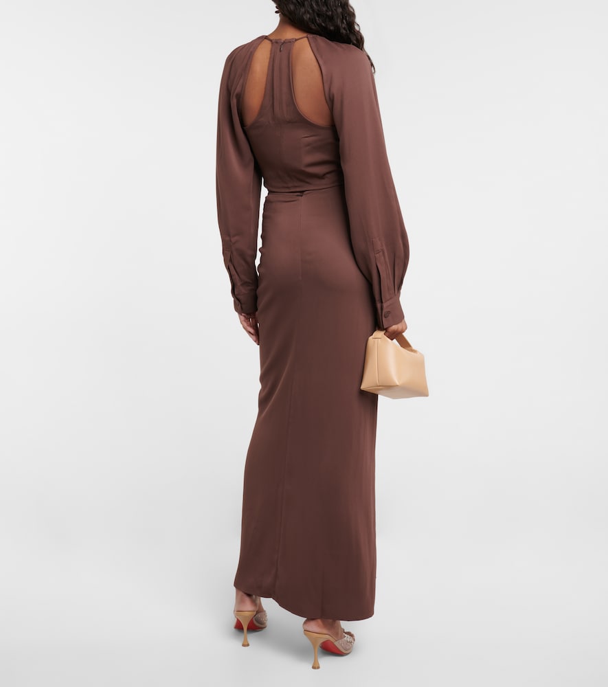  Christopher Esber Christopher Esber Ruched Crop Top 