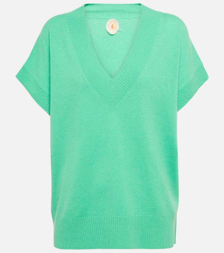 Jardin des Orangers Wool and cashmere sweater vest
