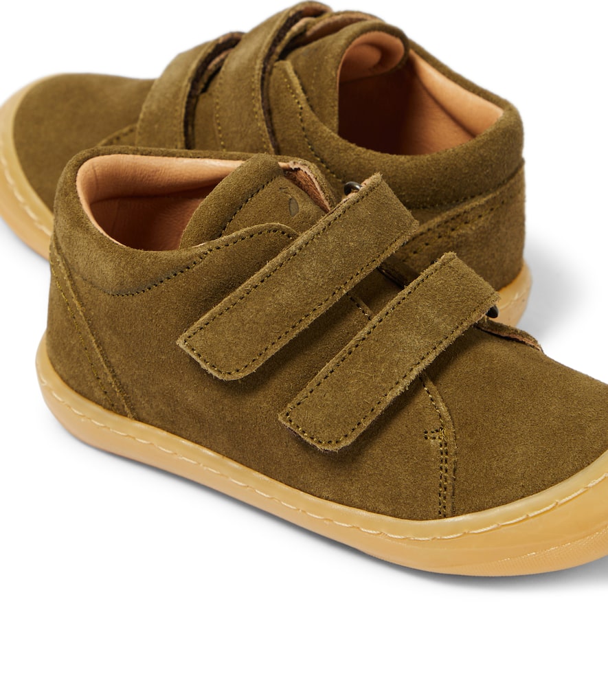 Petit Nord Suede Sneakers In Green