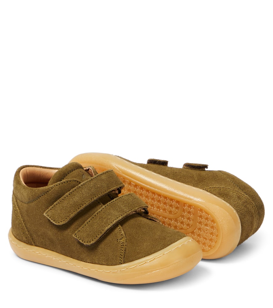 Petit Nord Suede Sneakers In Green