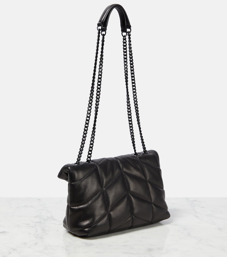  Saint Laurent Saint Laurent Puffer Toy Leather Shoulder Bag 