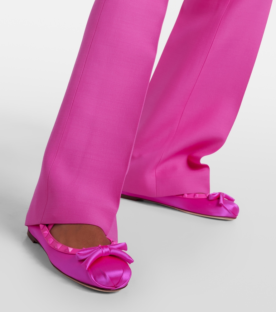 Garavani Rockstud Ballet Flats