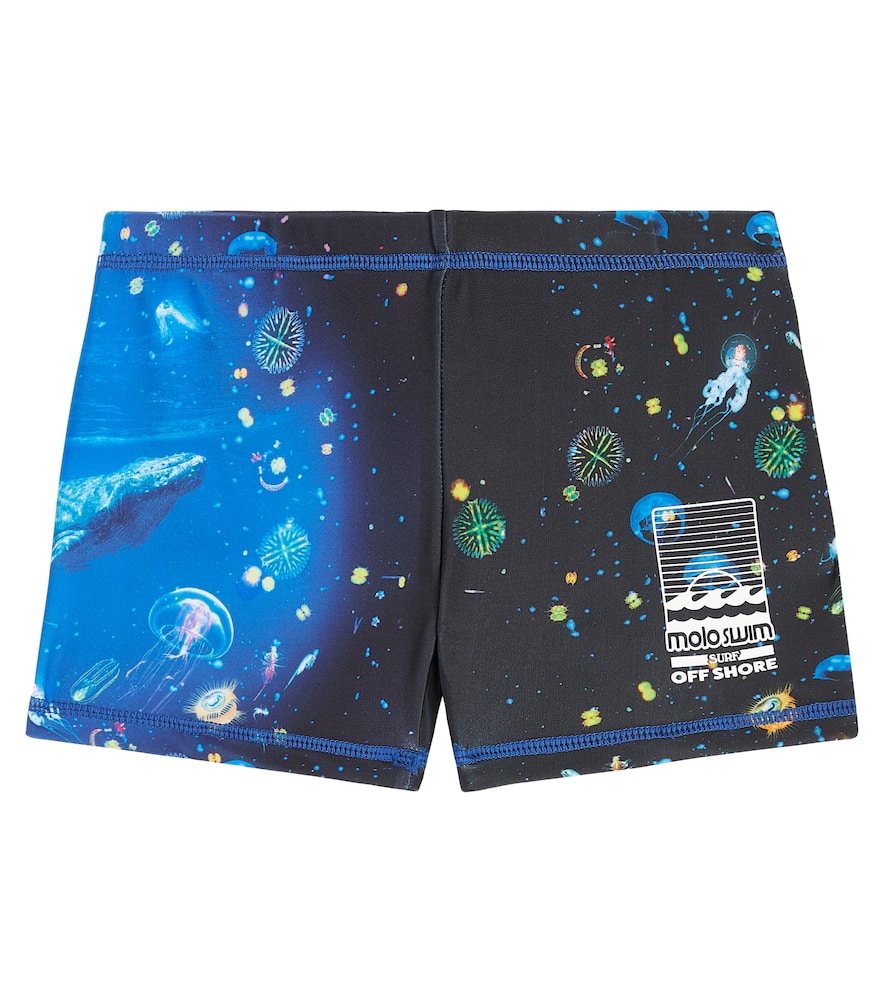 Molo Norton Placed printed swim trunks