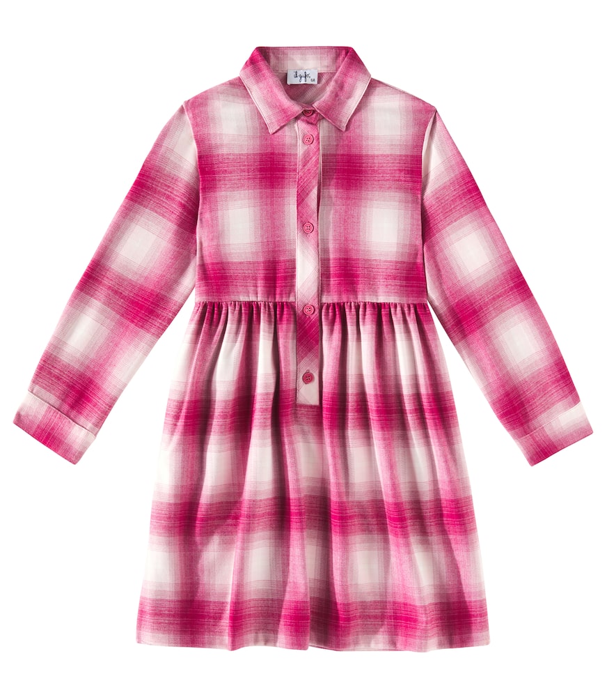Il Gufo Checked dress