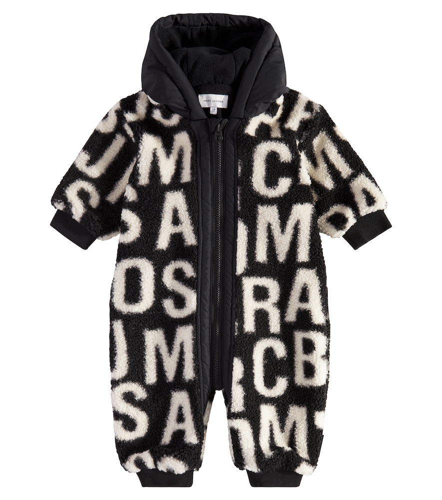 MARC JACOBS Marc Jacobs Kids Baby logo playsuit　マーク ジェイコブス キッズ ベビー ロゴ 遊び着
