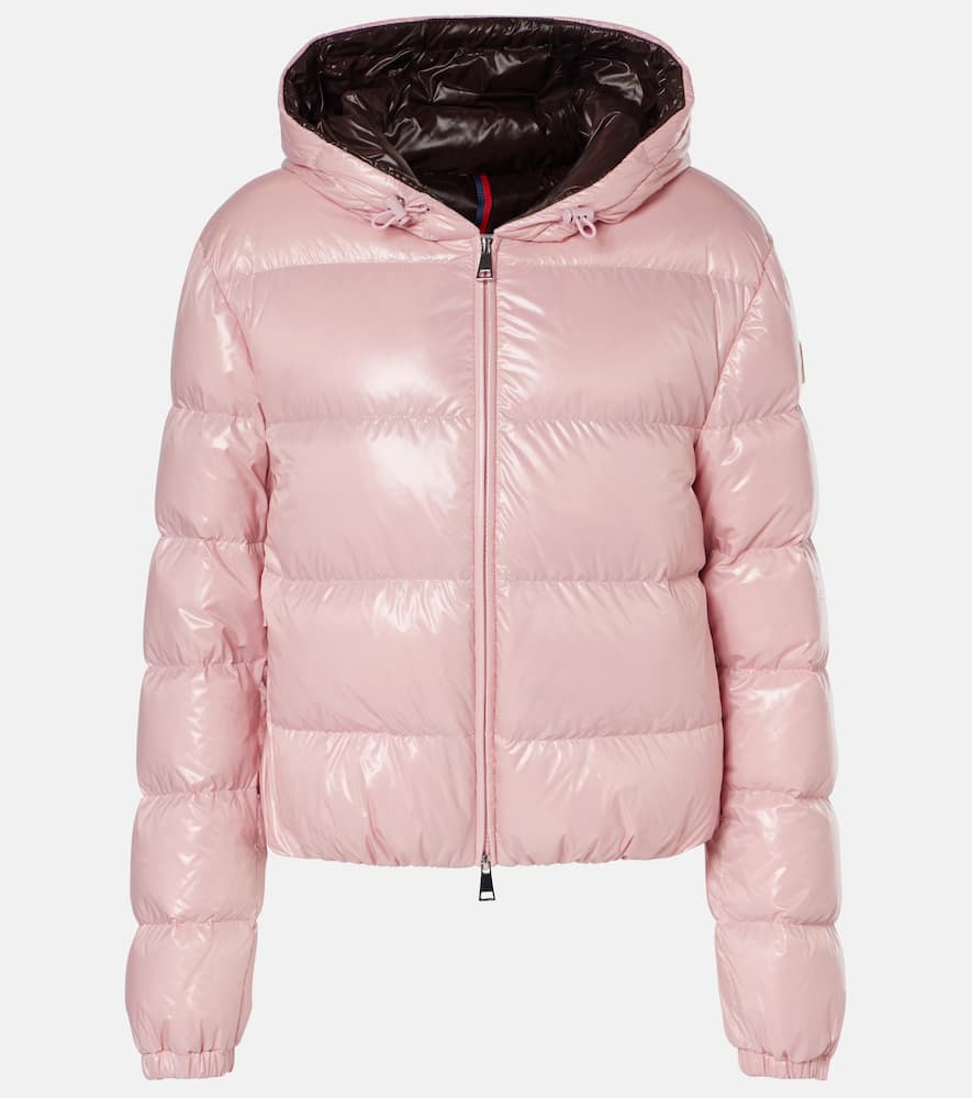 Moncler Bayard Short Puffer Jacket In Pink