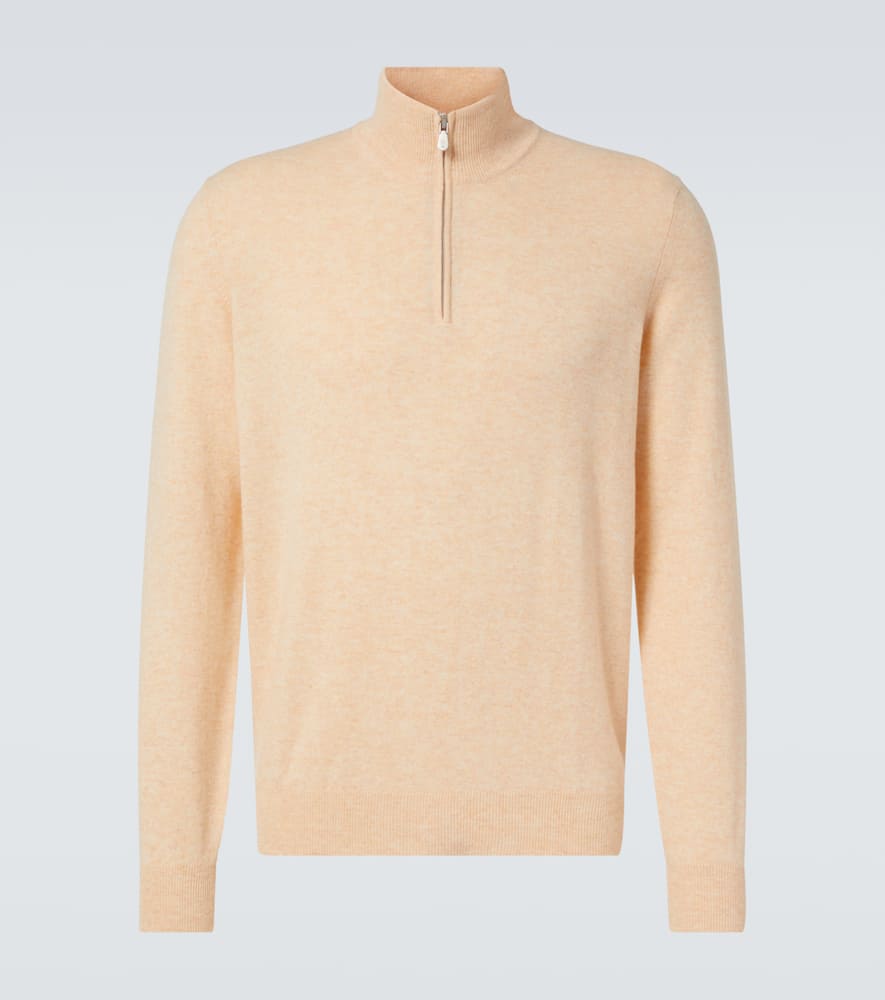 Brunello Cucinelli Half-zip cashmere sweater