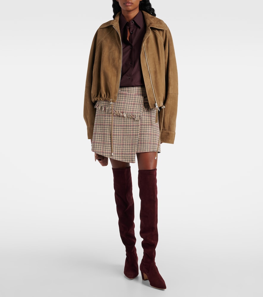 Lupasca Suede Over-The-Knee Boots