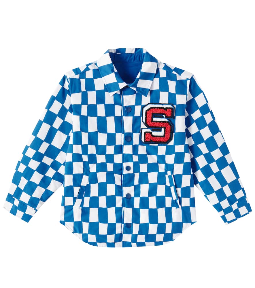 Stella Mccartney Wendbare Jacke Aus Einem Baumwollgemisch In Weiss