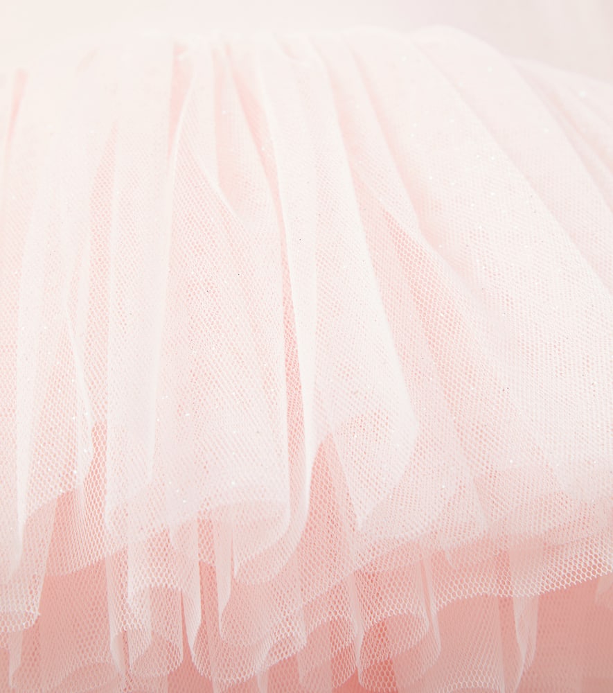 Konges Slojd Ballerina Sequined Jersey And Tulle Dress In Pink