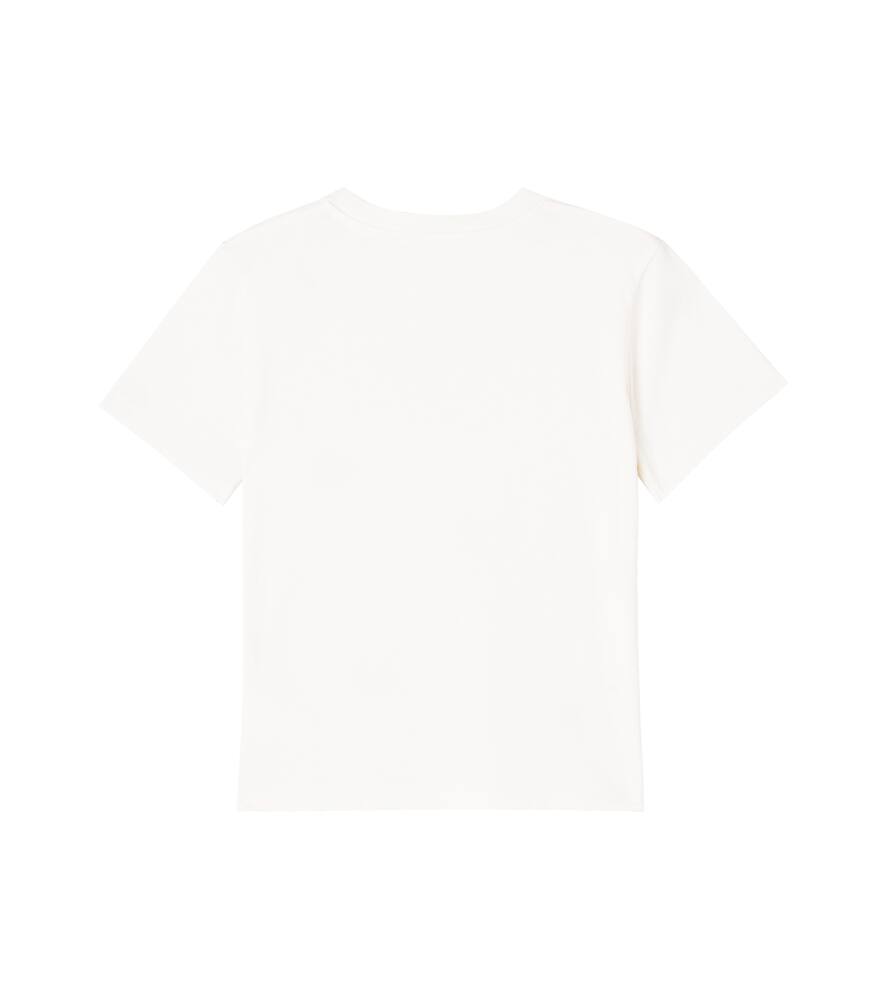 Bonpoint Thida Printed Cotton Jersey T-shirt In White
