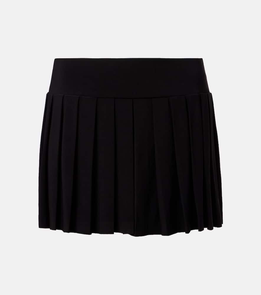 Pleated miniskirt