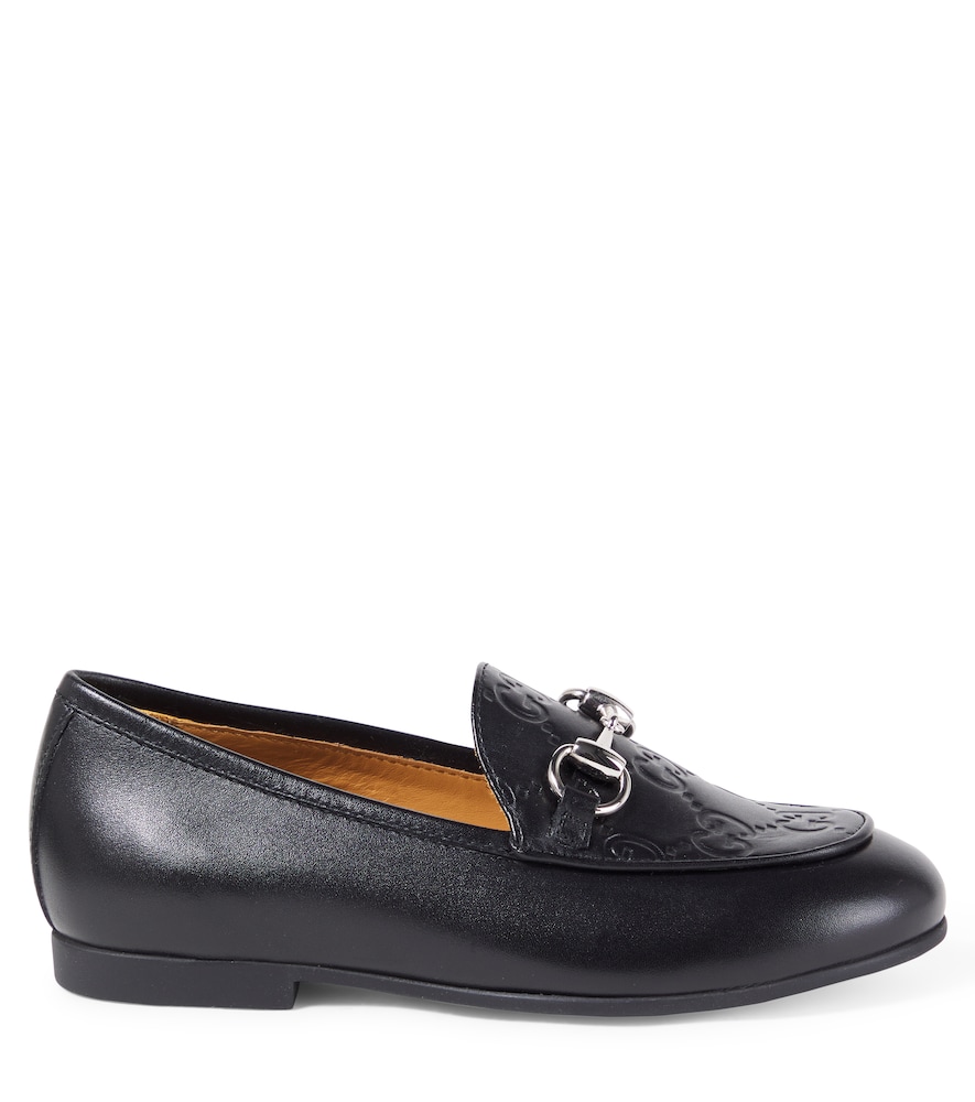 Gucci Kids Gucci Kids Loafers Gg Horsebit Aus Leder 