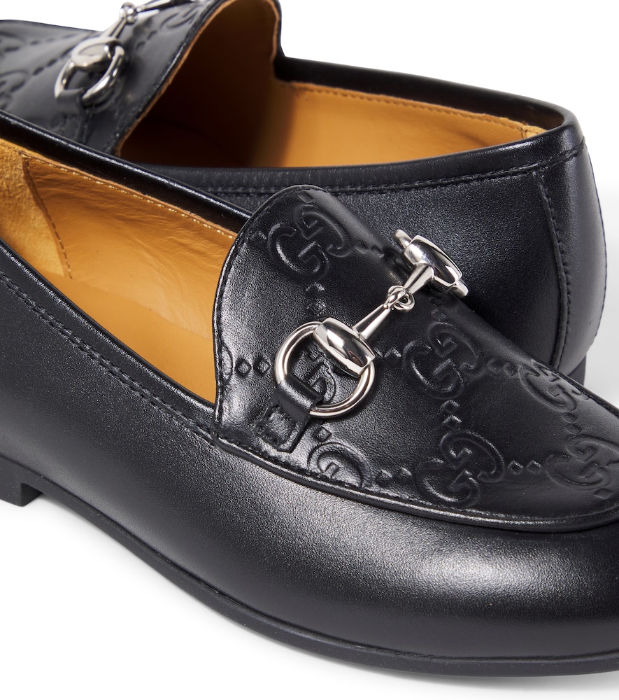  Gucci Kids Gucci Kids Loafers Gg Horsebit Aus Leder 