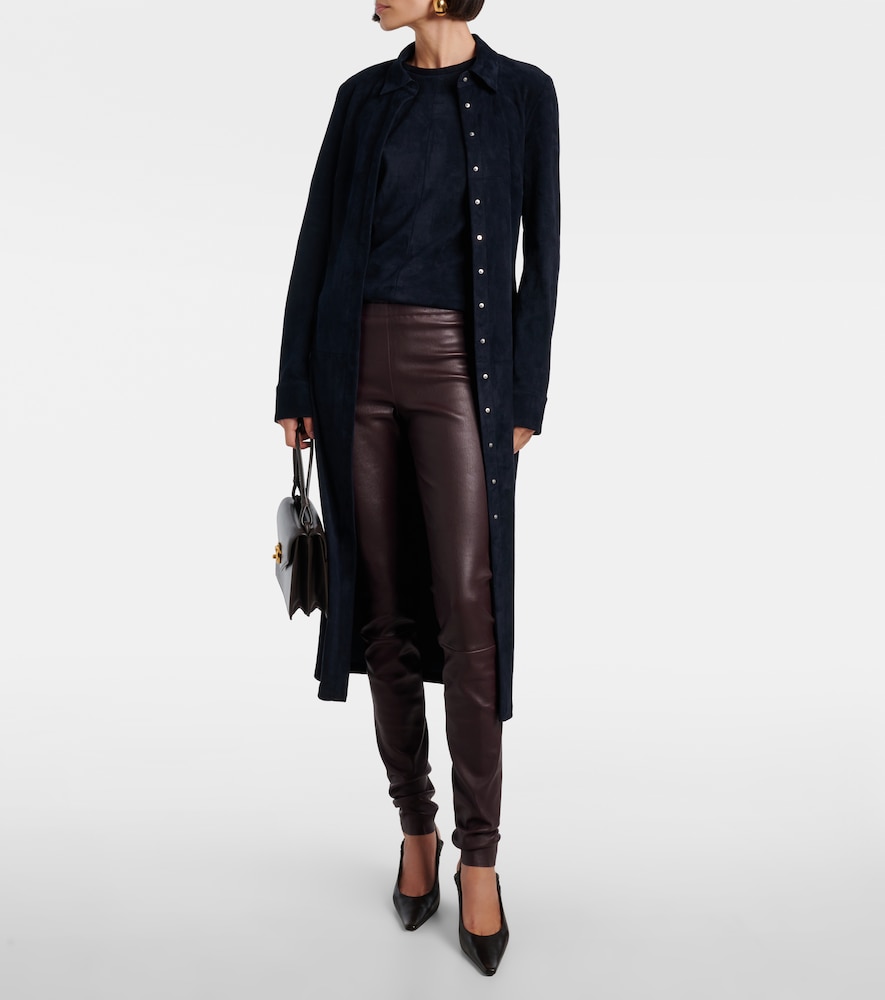  Stouls Stouls Top Miuccia Aus Veloursleder 