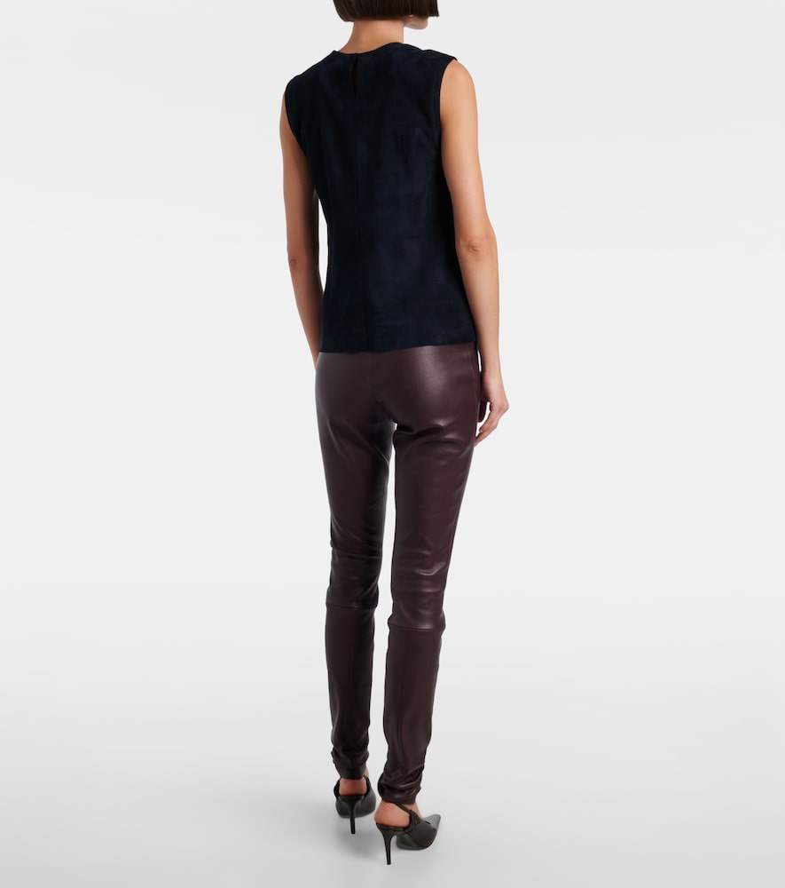  Stouls Stouls Top Miuccia Aus Veloursleder 