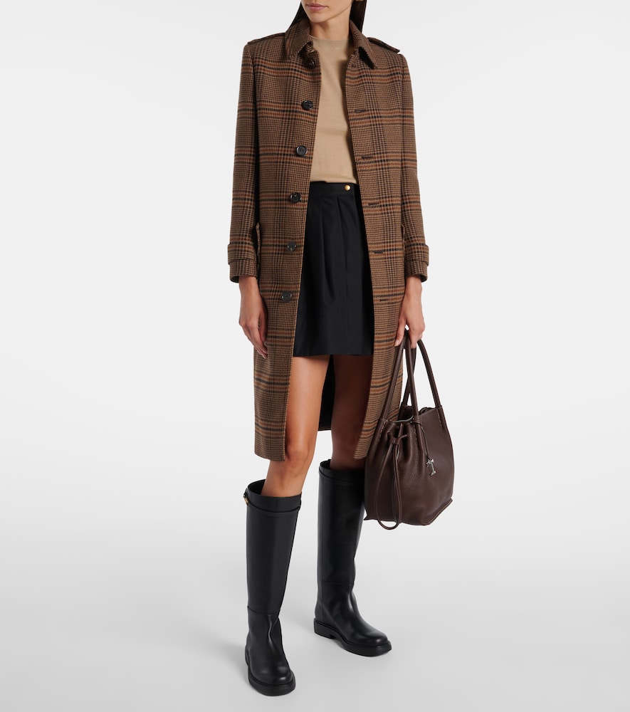 Leather Knee-High Boots