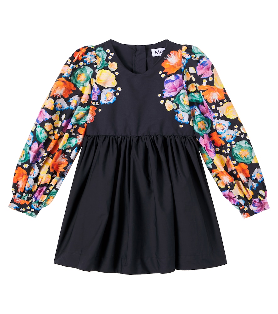 Molo Cybil Floral Cotton Poplin Dress