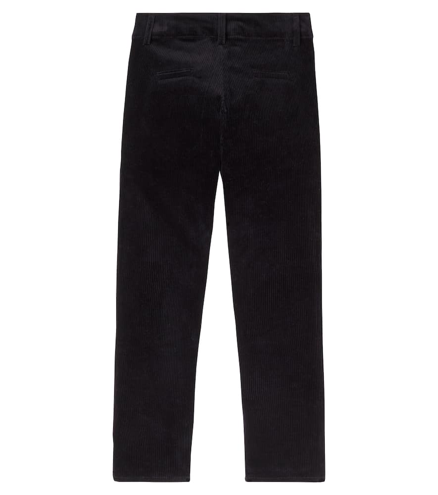 Tartine Et Chocolat Cotton Corduroy Pants In Black