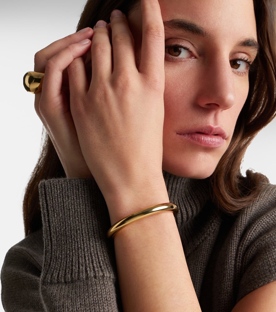 Jennifer Fisher Natasha gold-plated cuff bracelet