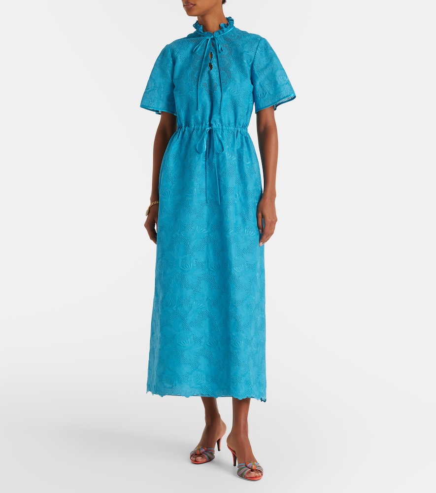 Valentino Cotton lace maxi dress