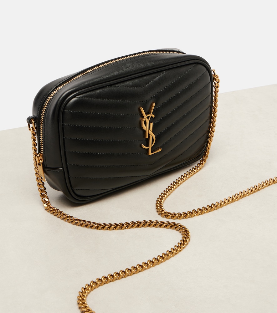 Lou Mini Matelassé Leather Camera Bag