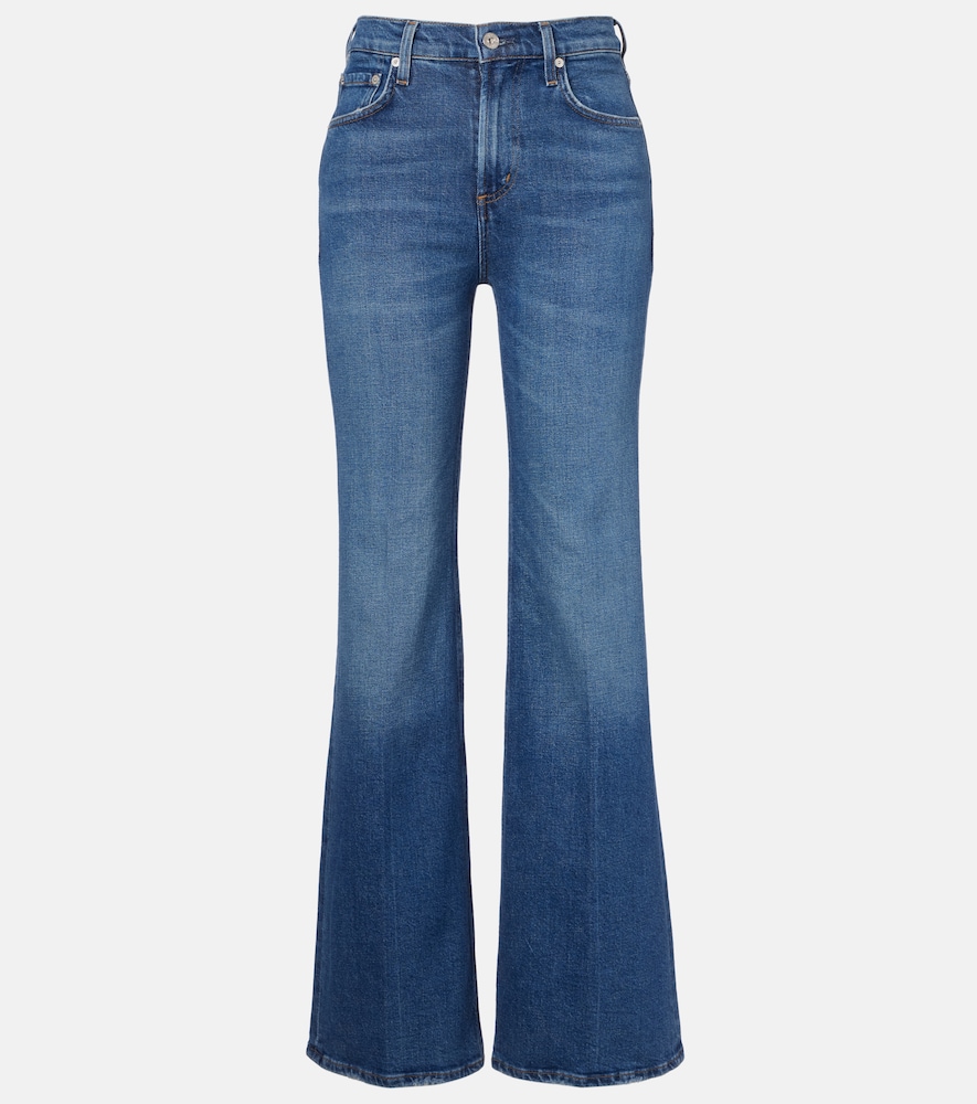 Citizens Of Humanity Women's Blue Kimberly 70S Mid-Rise Flared Jeans Size 29 - Mytheresa