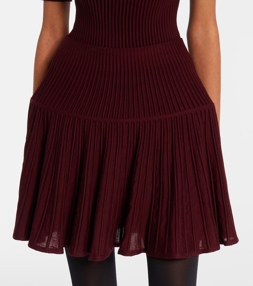  Alaia Alaïa Minirock Aus Rippstrick 