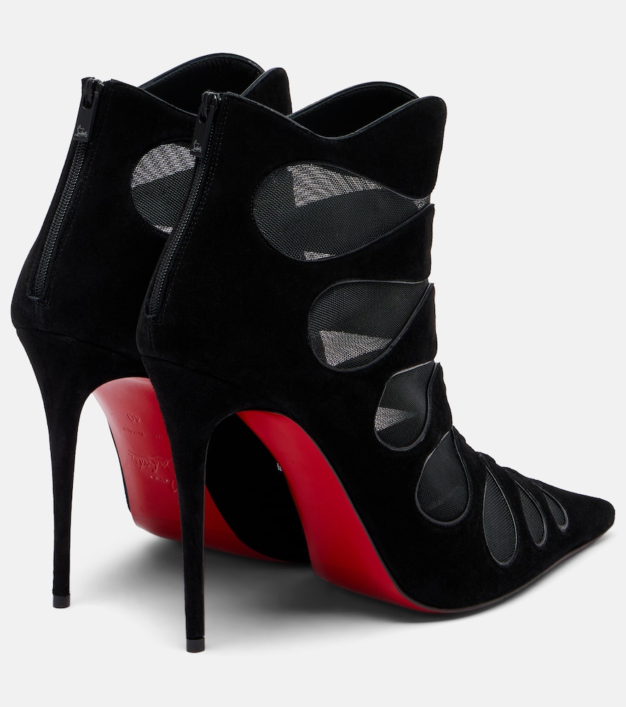  Christian Louboutin Christian Louboutin Circus Max 100 Suede Ankle Boots 