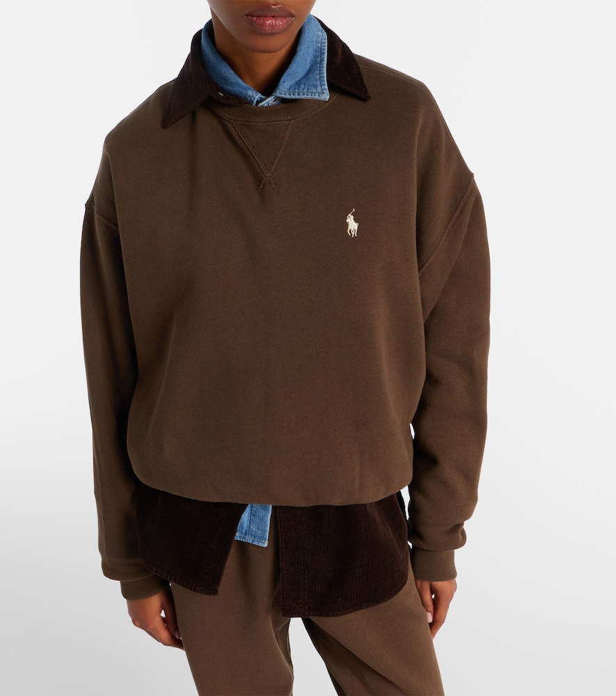 Polo Ralph Lauren Logo Cotton-Blend Jersey Sweatshirt