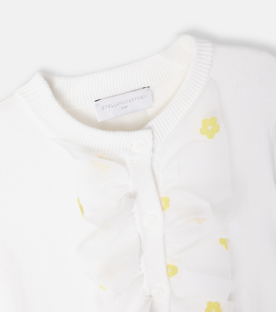  Stella Mccartney Kids Stella Mccartney Kids Cardigan Aus Baumwolle 