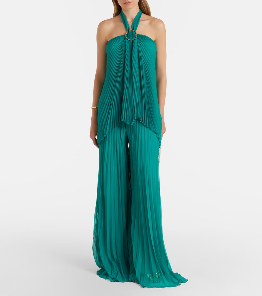 Max Mara Grembo pleated wide-leg pants