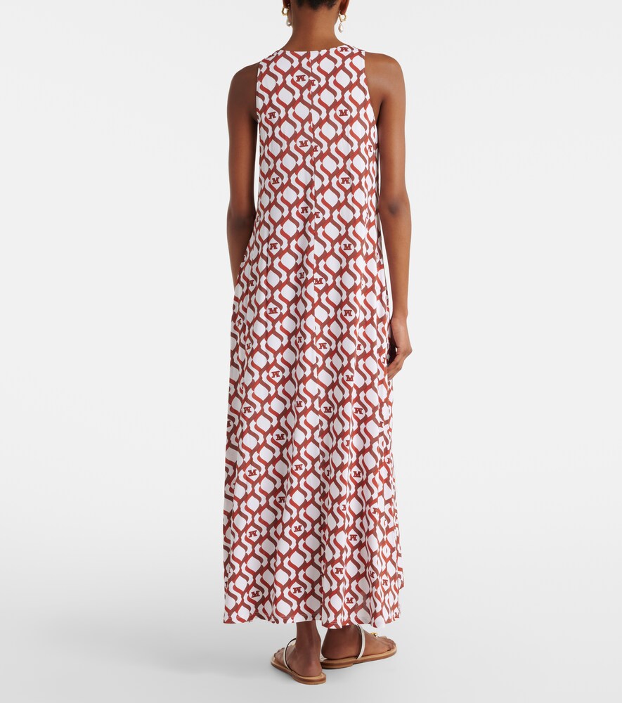  Max Mara Max Mara Bedrucktes Midikleid Paste 