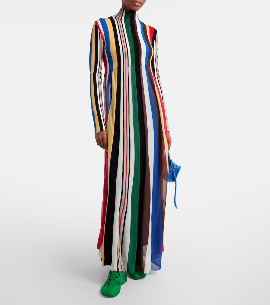  Loewe Loewe Maxikleid Aus Rippstrick 