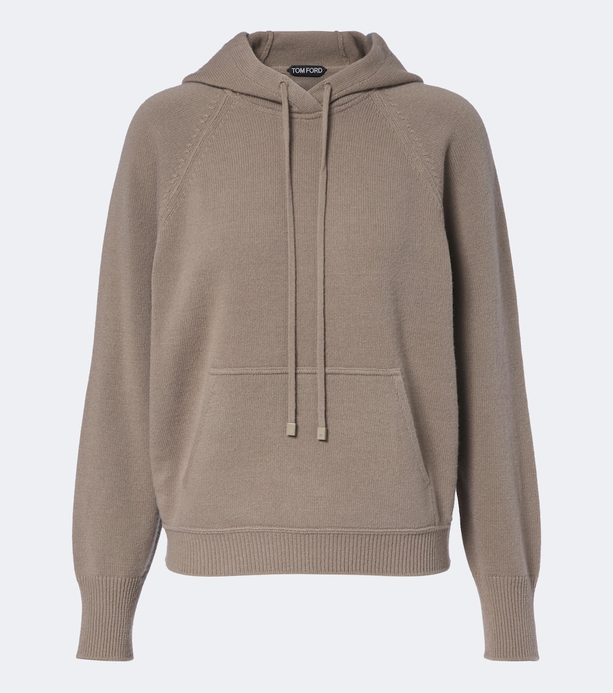 Tom Ford Sweat-shirt capuche en laine et cachemire 2450 €