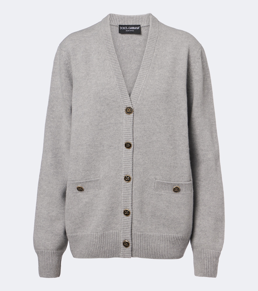 Verzierter Cardigan aus Wolle