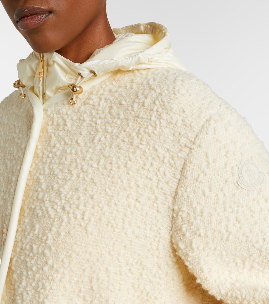 Moncler Hylesine wool and cotton-blend down jacket | Thumbnail 5 Moncler Hylesine wool and cotton-blend down jacket | Thumbnail 5