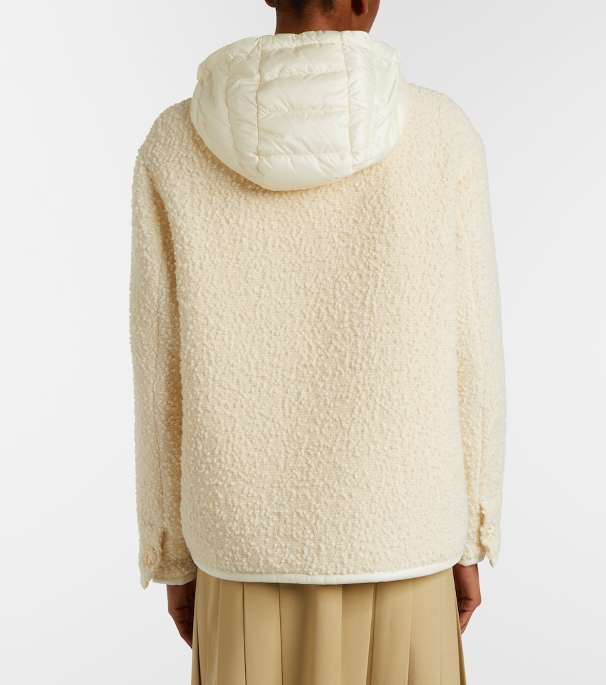 Moncler Hylesine wool and cotton-blend down jacket | Thumbnail 6 Moncler Hylesine wool and cotton-blend down jacket | Thumbnail 6