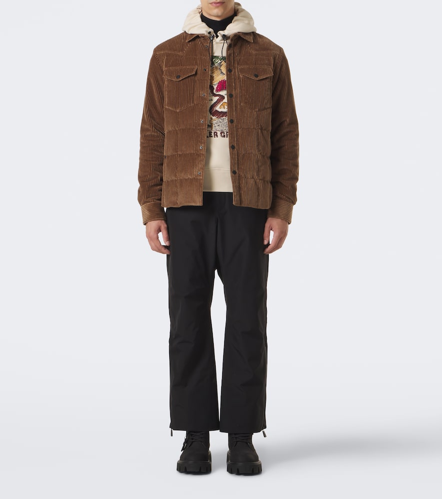 Grenoble Gelt Down-Paneled Cotton Corduroy Jacket