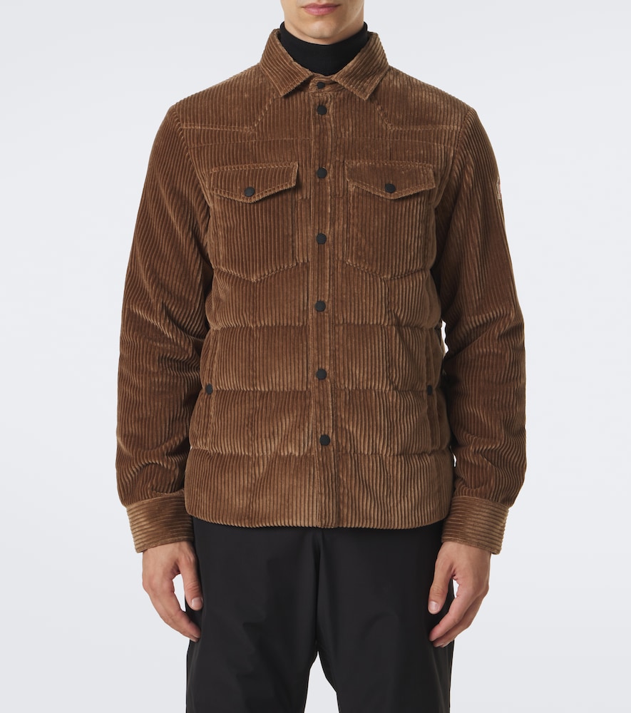 Grenoble Gelt Down-Paneled Cotton Corduroy Jacket