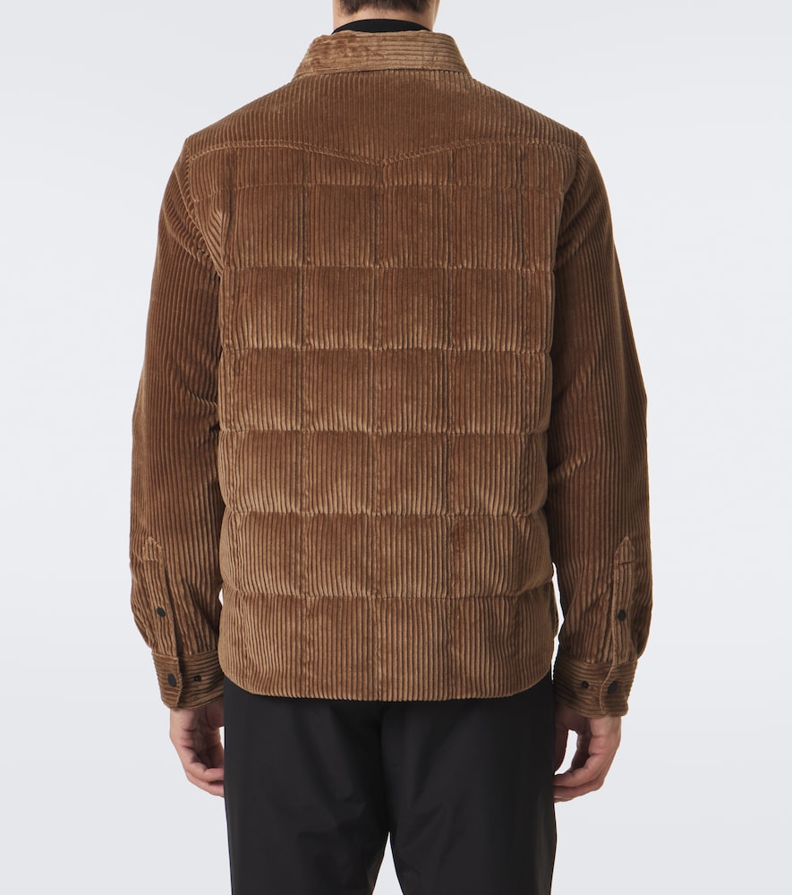 Grenoble Gelt Down-Paneled Cotton Corduroy Jacket