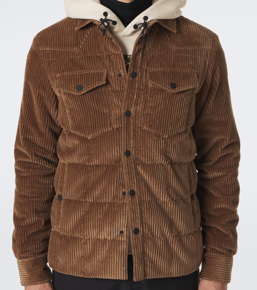 Grenoble Gelt Down-Paneled Cotton Corduroy Jacket