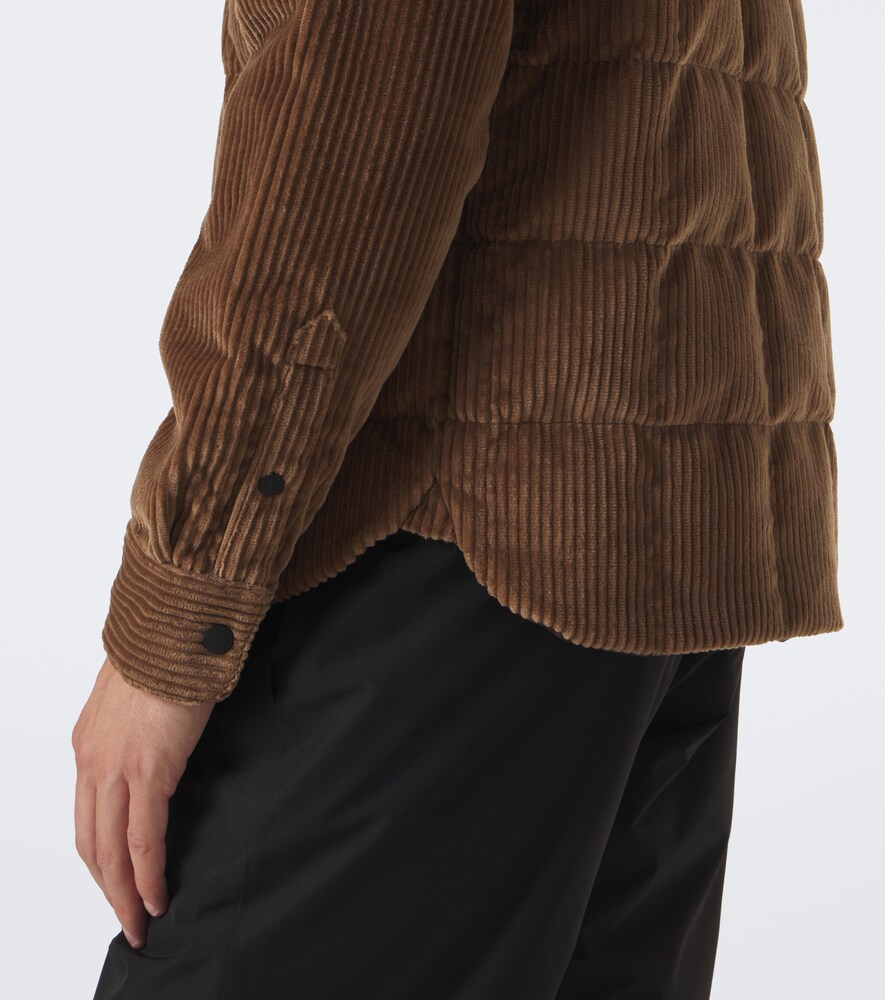 Grenoble Gelt Down-Paneled Cotton Corduroy Jacket