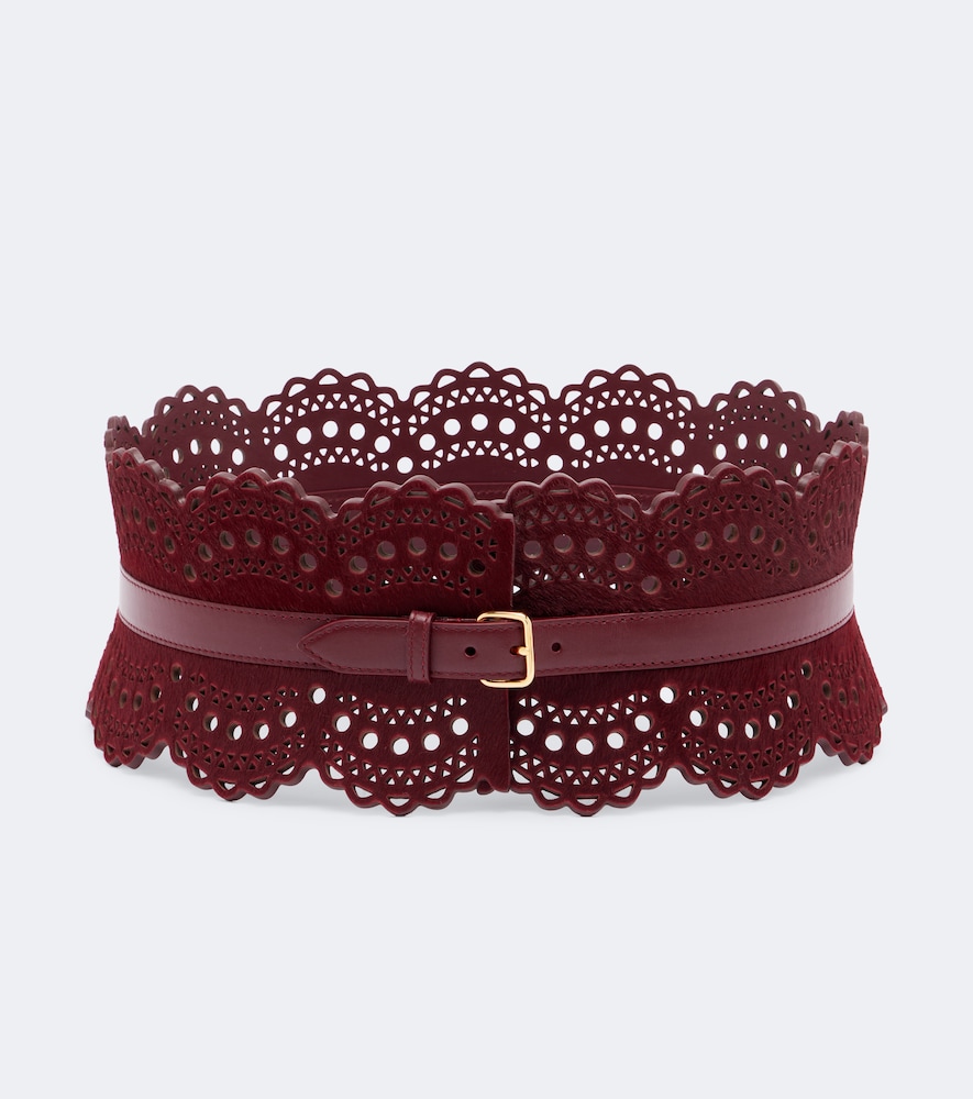 Alaïa Korsettgürtel aus Leder
