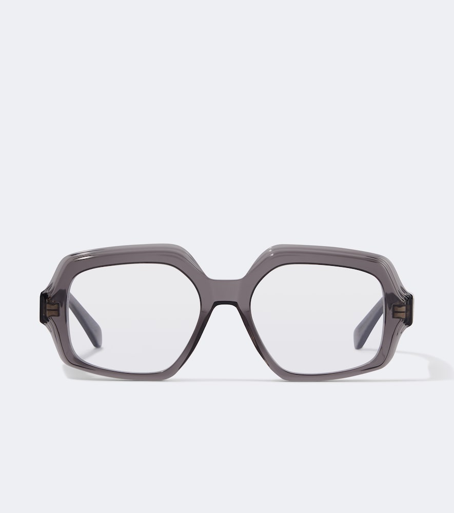 Loewe Anagram Rectangular Glasses In Grey